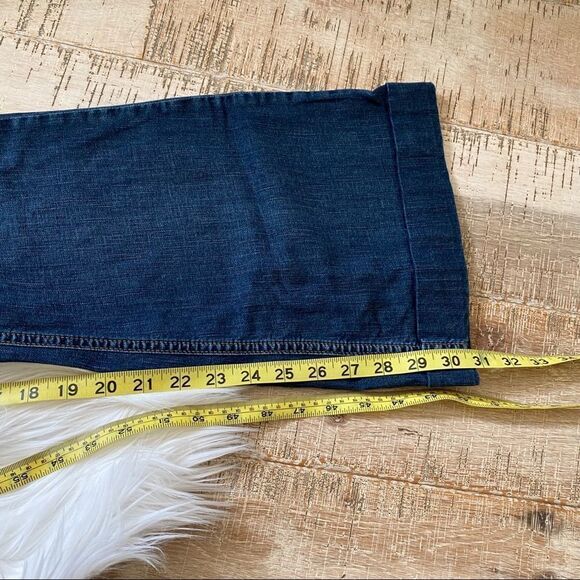 Ted Baker low rise medium wash boot cut denim jeans in size 6 - Picture 13 of 13